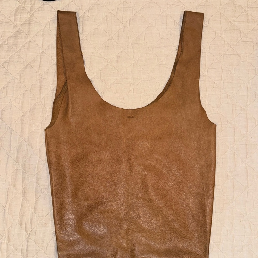 Baggu Leather Tote